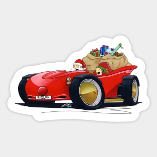 Sleigh XMS Sticker